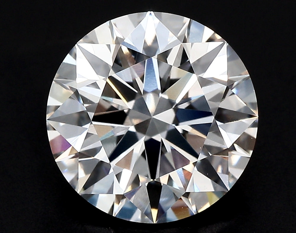 0.98 Carat Round Lab Diamond with  Cut Diamond in 14KT  view 1
