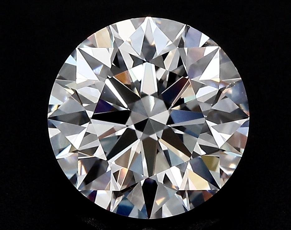 1.81 Carat Round Lab Diamond with  Cut Diamond in 14KT  view 1
