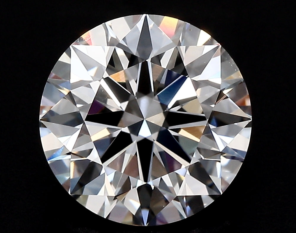 4.93 Carat Round Lab Diamond with  Cut Diamond in 14KT  view 1
