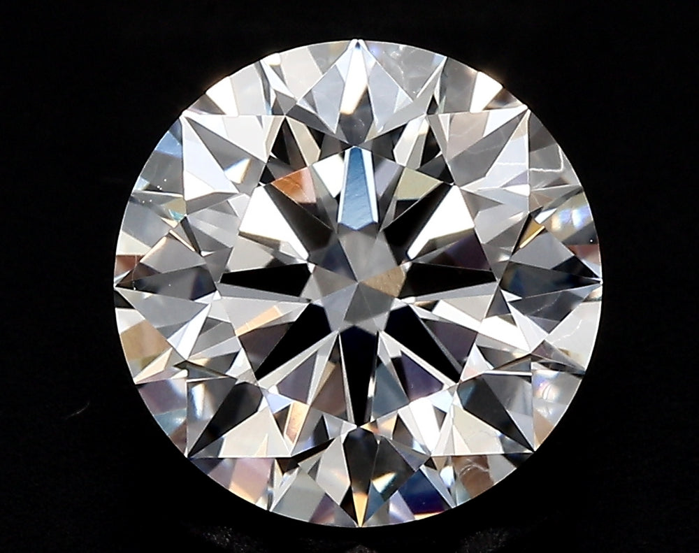 1.85 Carat Round Lab Diamond with  Cut Diamond in 14KT  view 1
