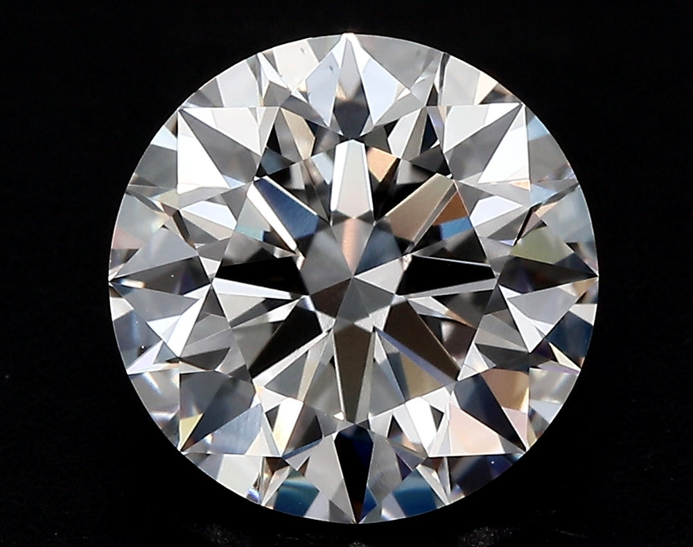 2.0 Carat Round Lab Diamond with  Cut Diamond in 14KT  view 1
