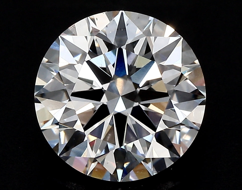 3.56 Carat Round Lab Diamond with  Cut Diamond in 14KT  view 1
