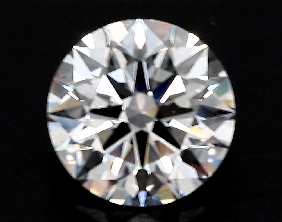 1.51 Carat Round Lab Diamond with  Cut Diamond in 14KT  view 1
