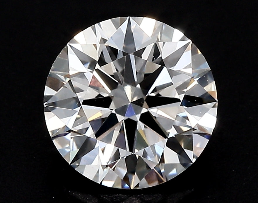 2.1 Carat Round Lab Diamond with  Cut Diamond in 14KT  view 1
