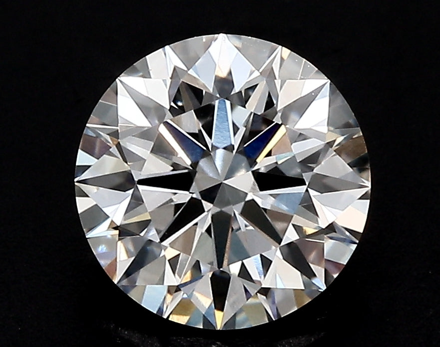 4.88 Carat Round Lab Diamond with  Cut Diamond in 14KT  view 1
