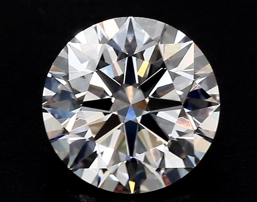 2.1 Carat Round Lab Diamond with  Cut Diamond in 14KT  view 1
