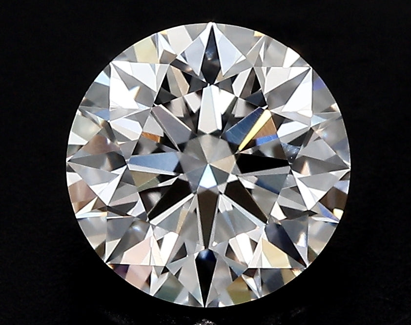 0.8 Carat Round Lab Diamond with  Cut Diamond in 14KT  view 1

