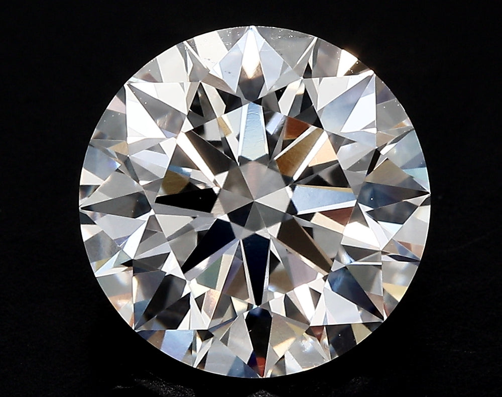 5.87 Carat Round Lab Diamond with  Cut Diamond in 14KT  view 1
