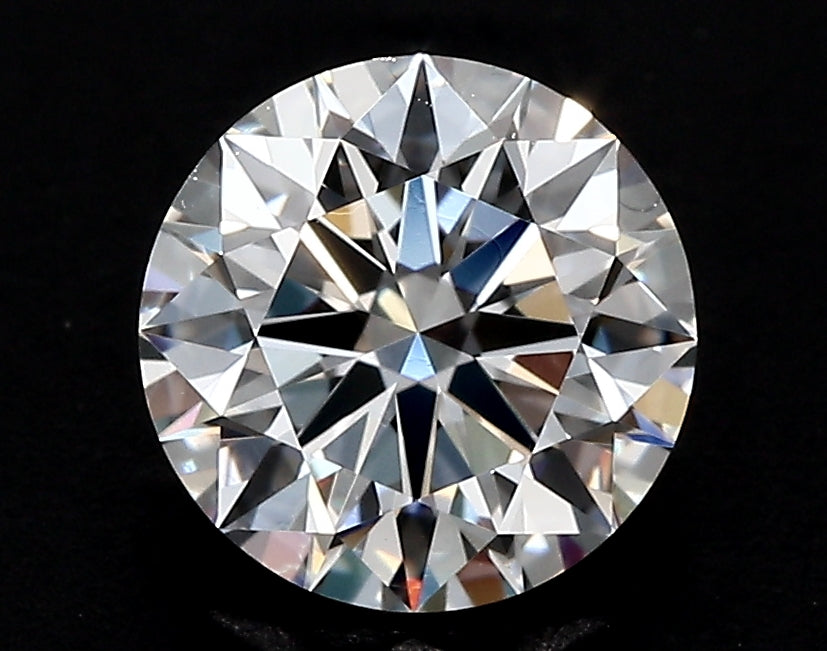 1.95 Carat Round Lab Diamond with  Cut Diamond in 14KT  view 1
