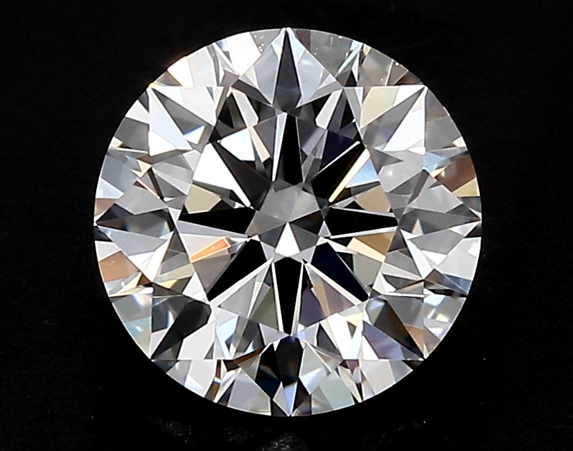 0.99 Carat Round Lab Diamond with  Cut Diamond in 14KT  view 1
