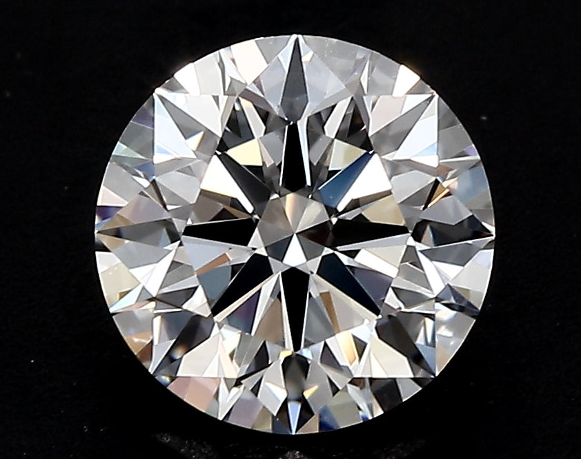 2.02 Carat Round Lab Diamond with  Cut Diamond in 14KT  view 1
