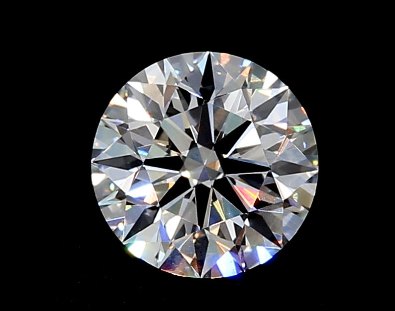 1.41 Carat Round Lab Diamond with  Cut Diamond in 14KT  view 1
