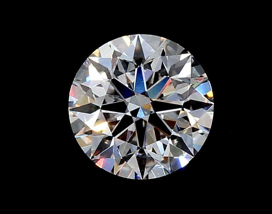 1.5 Carat Round Lab Diamond with  Cut Diamond in 14KT  view 1
