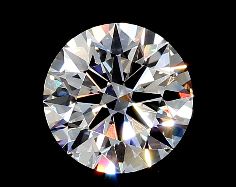 1.64 Carat Round Lab Diamond with  Cut Diamond in 14KT  view 1
