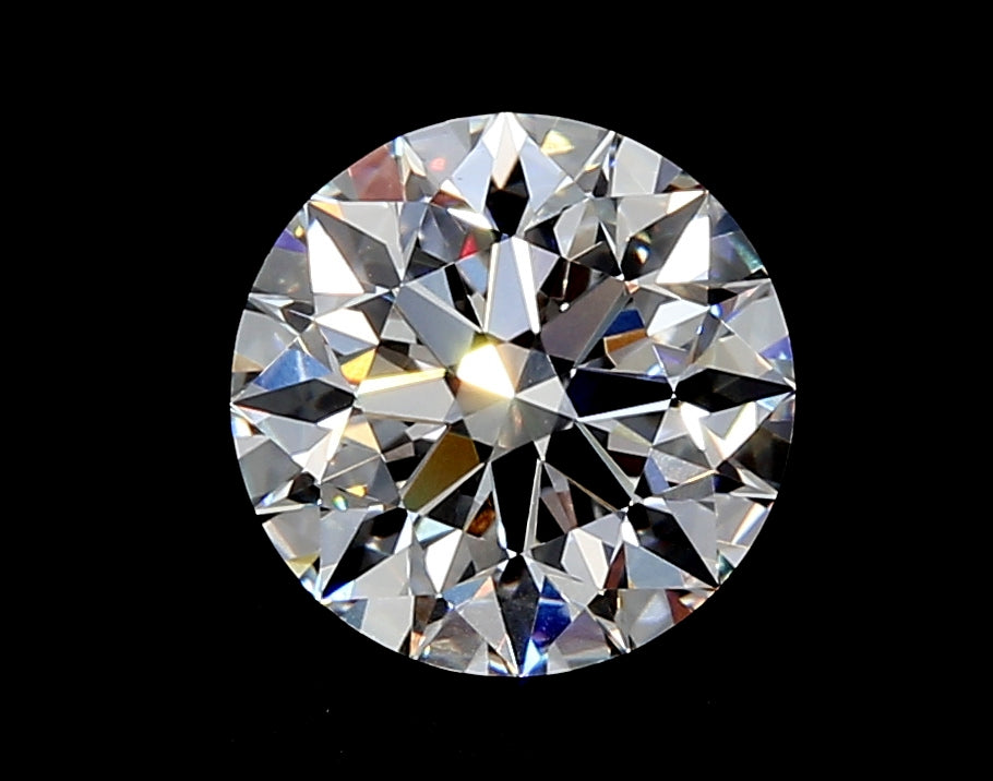 1.92 Carat Round Lab Diamond with  Cut Diamond in 14KT  view 1
