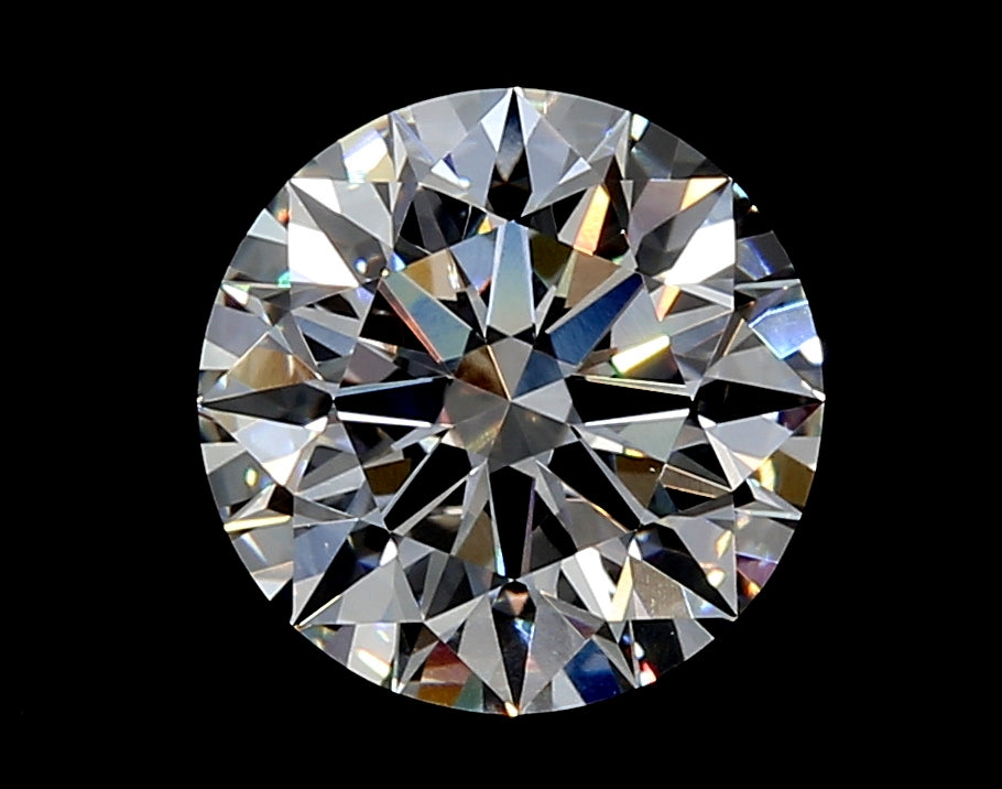 1.75 Carat Round Lab Diamond with  Cut Diamond in 14KT  view 1
