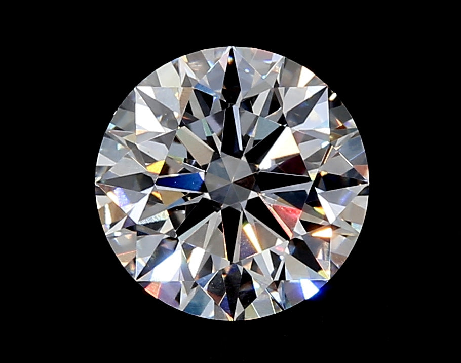 2.01 Carat Round Lab Diamond with  Cut Diamond in 14KT  view 1
