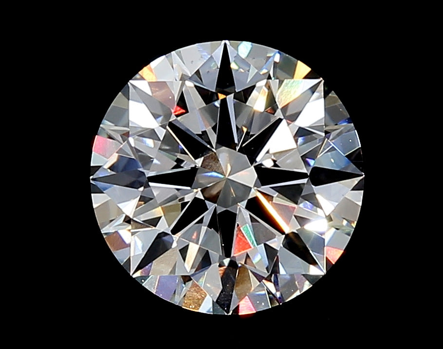 2.34 Carat Round Lab Diamond with  Cut Diamond in 14KT  view 1
