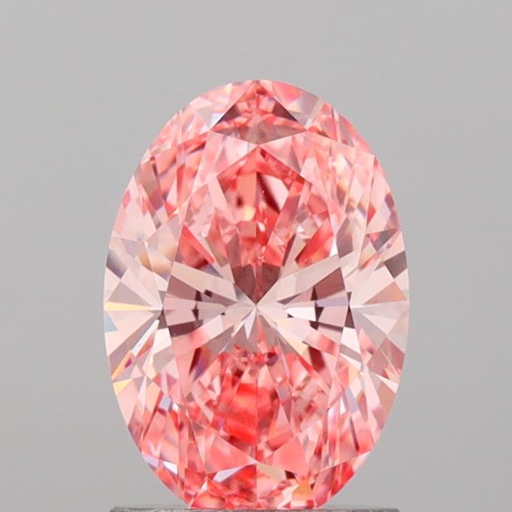1.53 Carat Oval Lab Diamond with  Cut Diamond in 14KT  view 1
