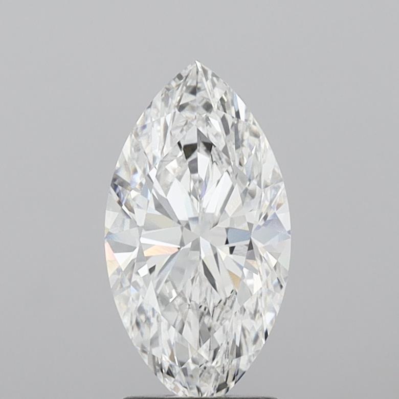 3.04 Carat Marquise Lab Diamond with  Cut Diamond in 14KT  view 1
