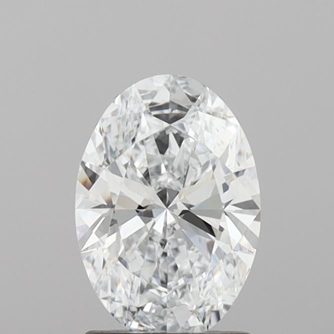 1.2 Carat Oval Lab Diamond with  Cut Diamond in 14KT  view 1
