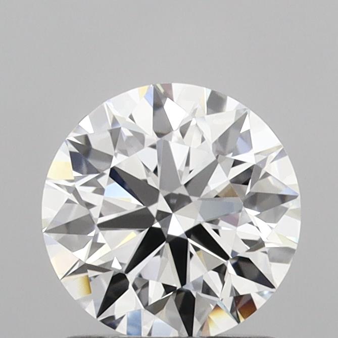 1.08 Carat Round Lab Diamond with  Cut Diamond in 14KT  view 1
