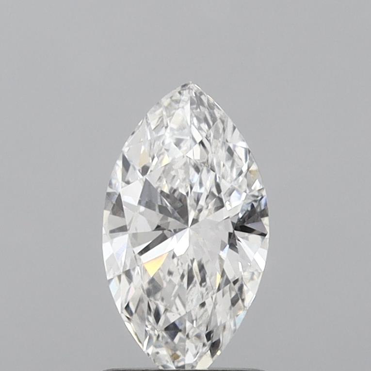 0.91 Carat Marquise Lab Diamond with  Cut Diamond in 14KT  view 1
