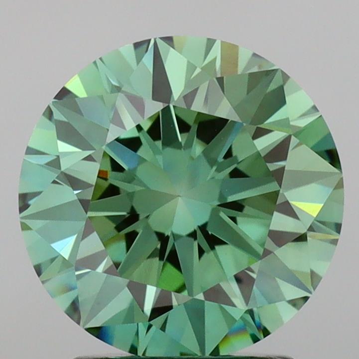 2.92 Carat Round Lab Diamond with  Cut Diamond in 14KT  view 1
