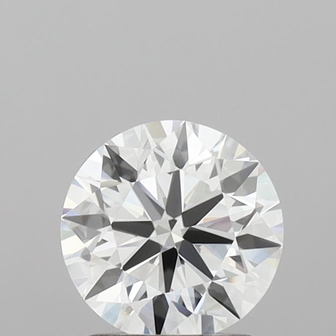 1.37 Carat Round Lab Diamond with  Cut Diamond in 14KT  view 1
