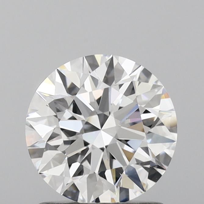 1.25 Carat Round Lab Diamond with  Cut Diamond in 14KT  view 1
