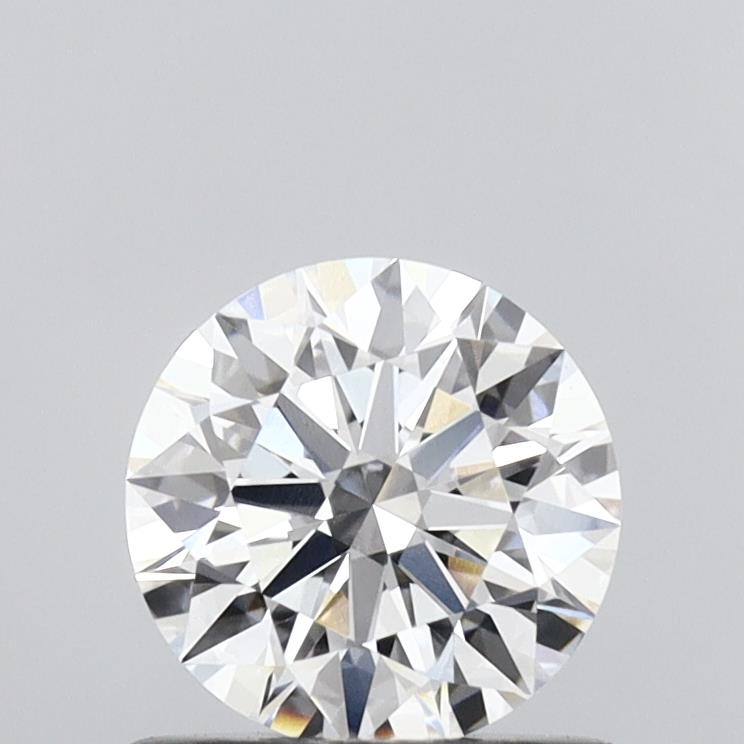 2.51 Carat Round Lab Diamond with  Cut Diamond in 14KT  view 1
