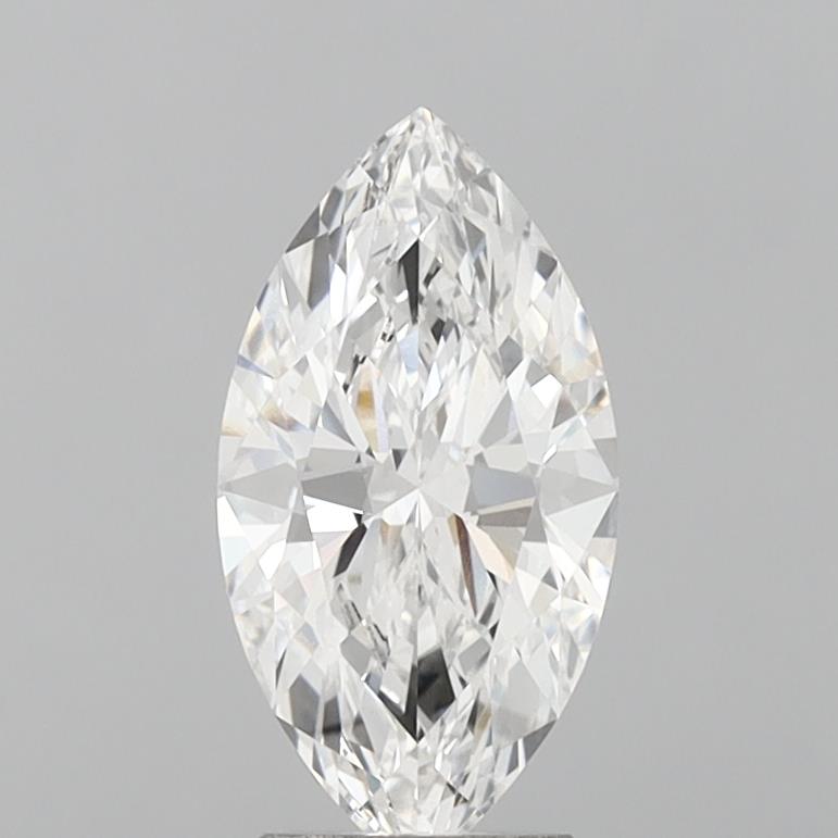 2.91 Carat Marquise Lab Diamond with  Cut Diamond in 14KT  view 1
