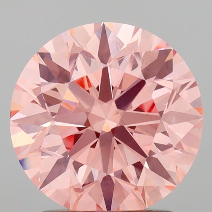 1.8 Carat Round Lab Diamond with  Cut Diamond in 14KT  view 1
