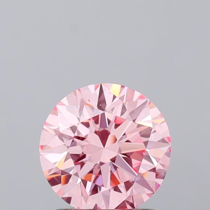 1.21 Carat Round Lab Diamond with  Cut Diamond in 14KT  view 1
