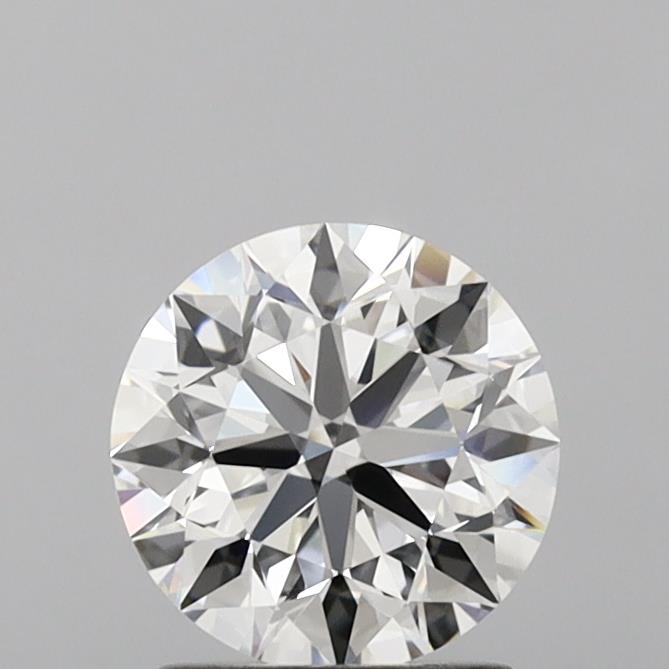 1.5 Carat Round Lab Diamond with  Cut Diamond in 14KT  view 1
