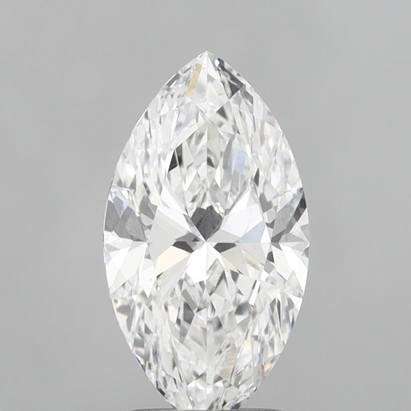 1.99 Carat Marquise Lab Diamond with  Cut Diamond in 14KT  view 1
