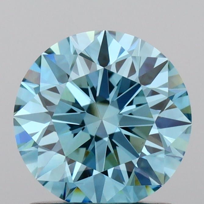 1.17 Carat Round Lab Diamond with  Cut Diamond in 14KT  view 1
