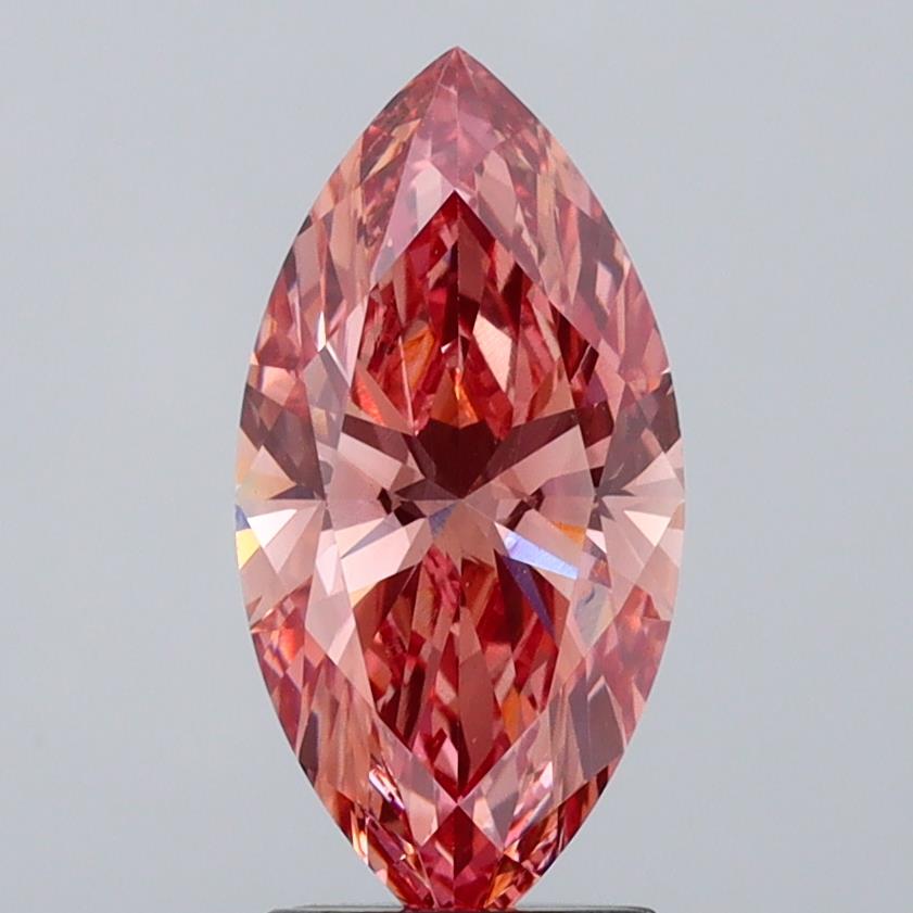2.13 Carat Marquise Lab Diamond with  Cut Diamond in 14KT  view 1
