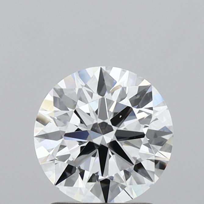 1.51 Carat Round Lab Diamond with  Cut Diamond in 14KT  view 1
