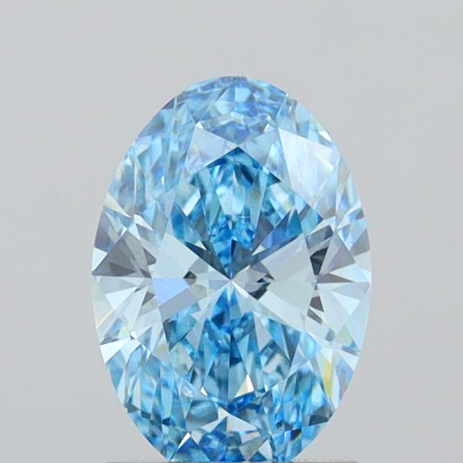 1.54 Carat Oval Lab Diamond with  Cut Diamond in 14KT  view 1
