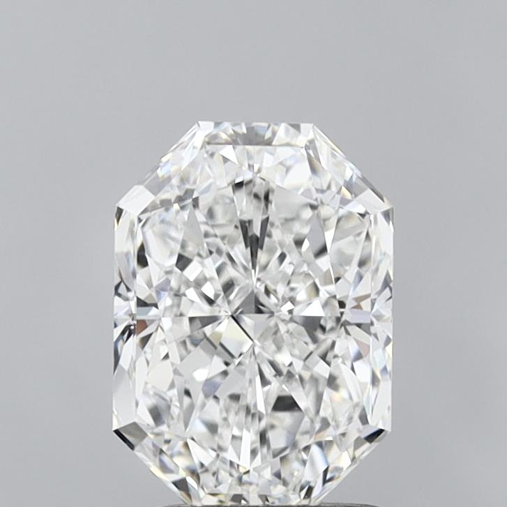 2.0 Carat Radiant Lab Diamond with  Cut Diamond in 14KT  view 1
