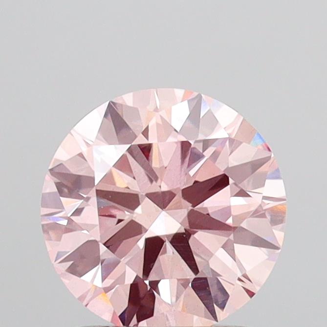 1.51 Carat Round Lab Diamond with  Cut Diamond in 14KT  view 1
