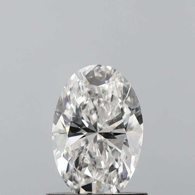 0.94 Carat Oval Lab Diamond with  Cut Diamond in 14KT  view 1
