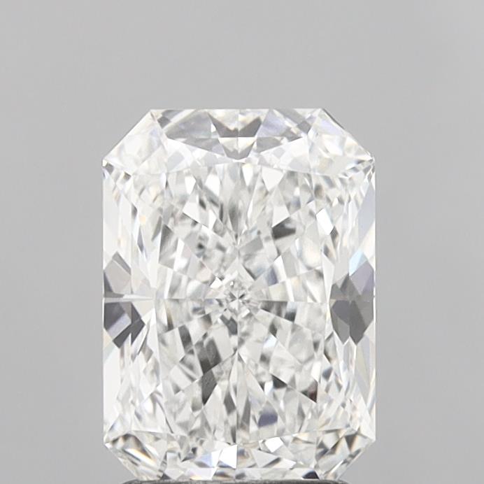1.96 Carat Radiant Lab Diamond with  Cut Diamond in 14KT  view 1
