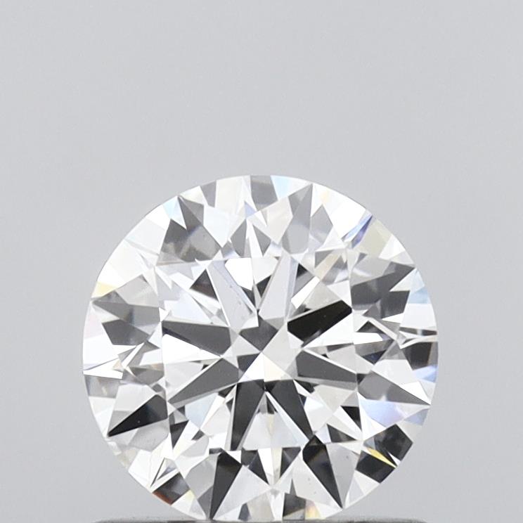 3.01 Carat Round Lab Diamond with  Cut Diamond in 14KT  view 1
