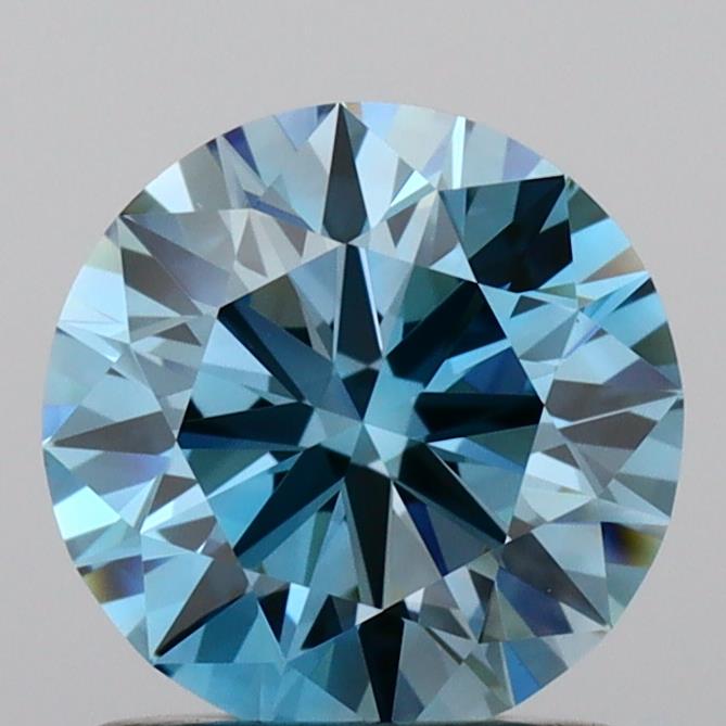 1.15 Carat Round Lab Diamond with  Cut Diamond in 14KT  view 1
