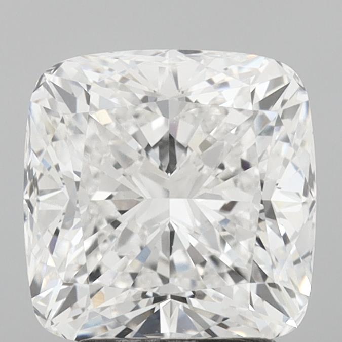 3.0 Carat Cushion Lab Diamond with  Cut Diamond in 14KT  view 1

