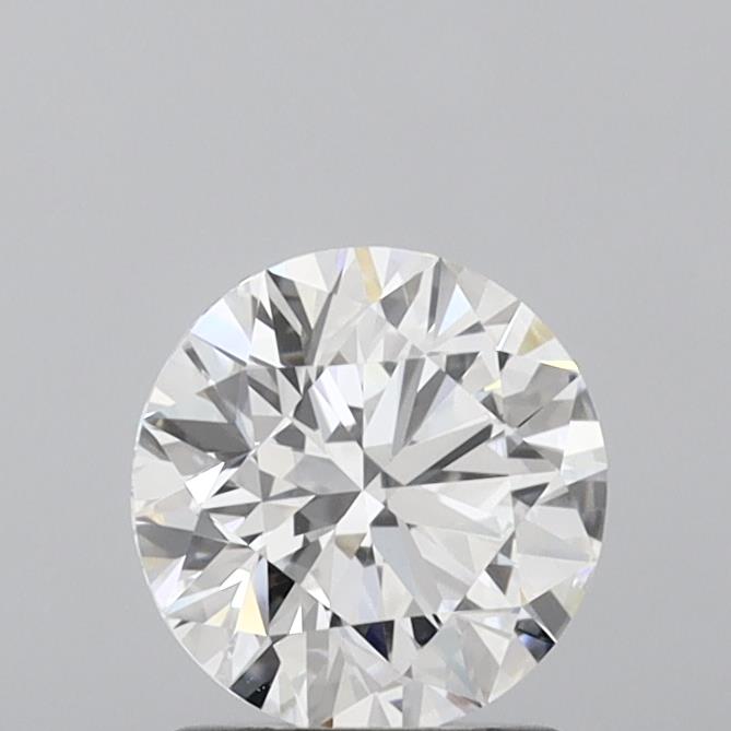 1.47 Carat Round Lab Diamond with  Cut Diamond in 14KT  view 1
