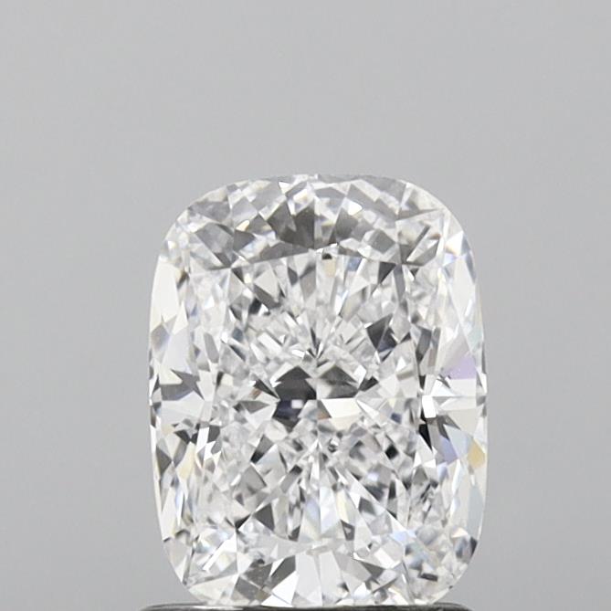 1.53 Carat Cushion Lab Diamond with  Cut Diamond in 14KT  view 1
