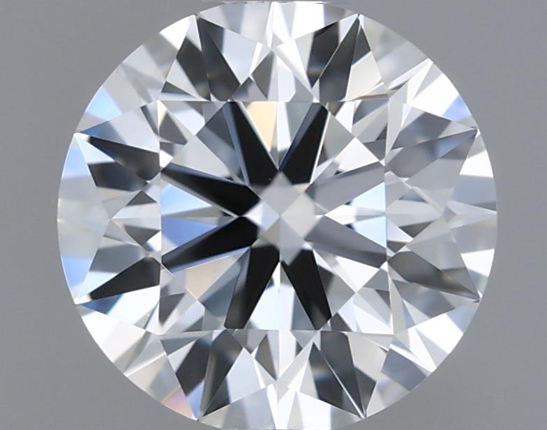 0.76 Carat Round Lab Diamond with  Cut Diamond in 14KT  view 1
